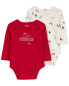 Baby 3-Piece My First Christmas Set Preemie (Up to 6lbs)