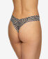 Original-Rise Printed Lace Thong