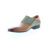Фото #7 товара Carrucci Button-up Loafer KS524-12CC Mens Brown Leather Loafers Casual Shoes
