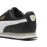 Фото #3 товара Puma Roma 24 Standard 39686802 Mens Black Leather Lifestyle Sneakers Shoes