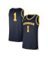 Фото #1 товара Men's #1 Navy Michigan Wolverines Limited Authentic Jersey