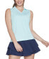 ფოტო #1 პროდუქტის Women's GO DRI® SWIFT Sleeveless Polo Tank Top