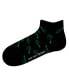 ფოტო #2 პროდუქტის Women's Alligator W-Cotton Novelty Ankle Socks with Seamless Toe, Pack of 1