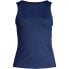 Women's High Neck UPF 50 Sun Protection Modest Shelf Bra Tankini Swimsuit Top