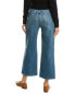 Lafayette 148 New York High-Rise Wide Leg Crop Pant Women's Blue 32