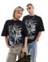 Фото #1 товара ASOS DESIGN unisex oversized license t-shirt in washed black with Star Wars graphic print