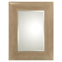 Wall mirror Alexandra House Living Natural Wood Rectangular 4 x 55 x 74 cm