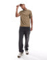 Barbour International Formula polo in khaki exclusive to asos