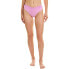 L*Space 283640 Womens Ribbed High Waist Swim Bottom Separates Pink M