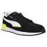 Фото #2 товара Puma Graviton Lace Up Mens Black Sneakers Casual Shoes 38073823