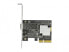 Фото #5 товара Delock PCI Express x4 Card to 1 x SFP+ slot 10 Gigabit LAN - PCIe - PCIe,SFP+ - Low-profile - PCIe 3.0 - Stainless steel - PC