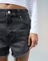 Фото #7 товара ASOS DESIGN denim relaxed short in wash black