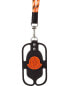 Фото #2 товара Moncler Lanyard Men's Orange Os