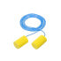 Фото #4 товара 3M CC01000 - Reusable ear plug - In-ear - Blue - Yellow - Wired - 29 dB - Polyvinyl chloride (PVC)