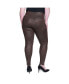 ფოტო #2 პროდუქტის Jeans Plus Size Tummy Toner Pull-on Coated Ponte Pants