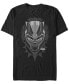 Фото #1 товара Marvel Men's Black Panther Wakanda King Plaque Short Sleeve T-Shirt