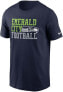 Фото #2 товара Men's College Navy Seattle Seahawks Hometown Collection Emerald City T-Shirt