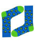 ფოტო #3 პროდუქტის Women's Turtle W-Cotton Novelty Crew Socks with Seamless Toe Design, Pack of 1