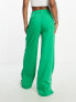 Vero Moda tailored wide leg trouser co-ord in green