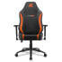 Фото #1 товара Sharkoon SKILLER SGS20 - Padded seat - Padded backrest - Black - Orange - Black - Orange - Foam - Polyurethane (PU) - Foam - Polyurethane (PU)