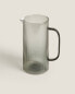 Фото #12 товара Borosilicate glass jug with line design