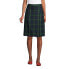 ფოტო #9 პროდუქტის Women's School Uniform Plaid A-line Skirt Below the Knee
