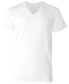 Фото #2 товара Men's Ultimate® 4-Pk. Moisture-Wicking Stretch V-Neck T-Shirts