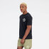 Фото #2 товара New Balance Essentials Reimagined Cott BK M T-shirt MT31518BK