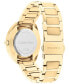 ფოტო #3 პროდუქტის Women's Gold-Tone Stainless Steel Bracelet Watch 34mm