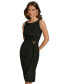 Фото #8 товара Donna Karan Women's Side-Ruched Sleeveless Dress