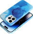 Фото #3 товара OEM Futerał LEATHER MAG COVER kompatybilny z MagSafe do IPHONE 12 Pro Max blue splash