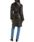 Via Spiga Asymmetrical Belted Puffer Coat Women's