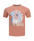 ფოტო #3 პროდუქტის Men's and Women's Pink Scooby-Doo Snac-King T-shirt