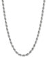 Фото #1 товара Giani Bernini rope Link 24" Chain Necklace in Sterling Silver