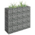 Gabion Raised Bed Galvanized Steel 35.4"x11.8"x35.4"