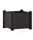 Фото #1 товара Garden Raised Bed PP Anthracite 16.9"x16.9"x13.8"