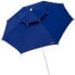Пляжный зонт Aktive Синий Металл Стекловолокно 280 x 260 x 280 cm (4 штук)