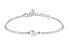 Фото #1 товара Luxury silver bracelet with zircons Tesori SAIW213