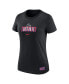 ფოტო #3 პროდუქტის Women's Black USMNT Verbiage T-shirt