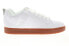 Фото #1 товара DC Court Graffik 300529 Mens White Leather Skate Inspired Sneakers Shoes