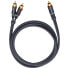 Фото #1 товара OEHLBACH D1C23702 Subwoofer Y- rca cable 2 m