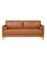 Фото #2 товара 76" Faux Leather Morris Sofa