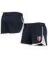 Women's Navy Minnesota Twins Stretch French Terry Shorts