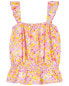 Фото #4 товара Kid Floral Print Ruffle Tank 5