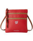 Фото #2 товара Сумка Dooney & Bourke Nationals Triple-Zip Crossbody