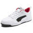 Фото #2 товара Puma Rebound Layup Logo Lace Up Mens White Sneakers Casual Shoes 36986601