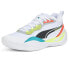 Фото #2 товара Puma Playmaker Pro Basketball Mens White Sneakers Athletic Shoes 37757202