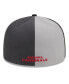 Фото #4 товара Men's Gray, Black Arizona Cardinals 2023 Sideline 59FIFTY Fitted Hat