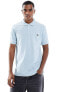 Фото #1 товара Paul Smith polo shirt with small zebra print logo in light blue