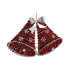 Christmas bauble White Red polypropylene Plastic Hoods 30,8 x 5,4 x 50,5 cm LED Light